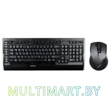 Комплект клавиатура + мышь A4Tech 9300F
